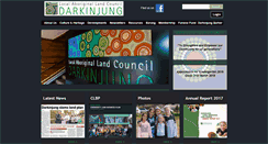 Desktop Screenshot of darkinjung.com.au