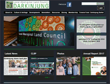 Tablet Screenshot of darkinjung.com.au